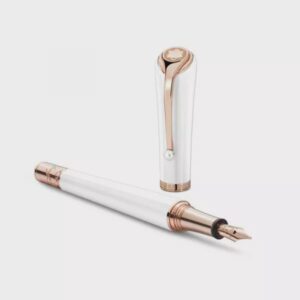 Montblanc Muses Marilyn Monroe Fountain Pen White with Gold Trim